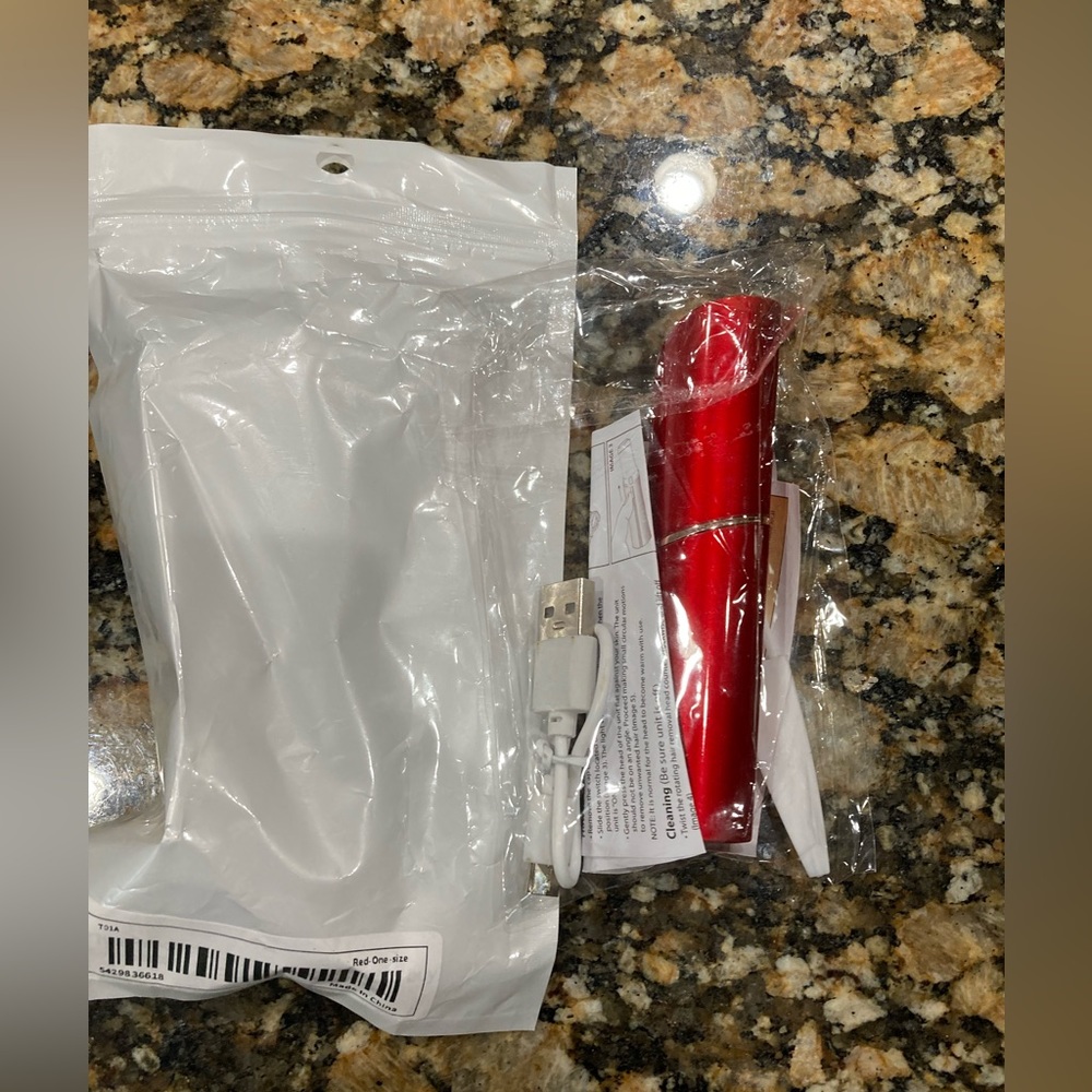 NIP Rechargeable Facial Hair Remover-Red